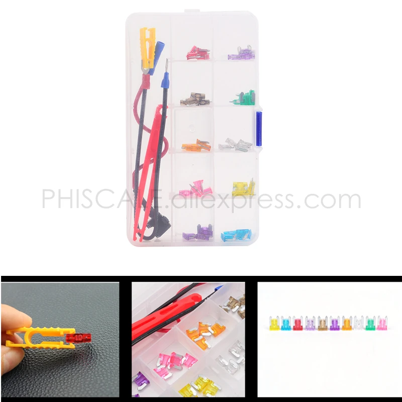 

Car Truck Automotive Mini Fuse Assortment Kit Dash Camera Install 2-35A Including Fuse Kit+ Add-a-Circuit Tool Kit+ Fuse Puller