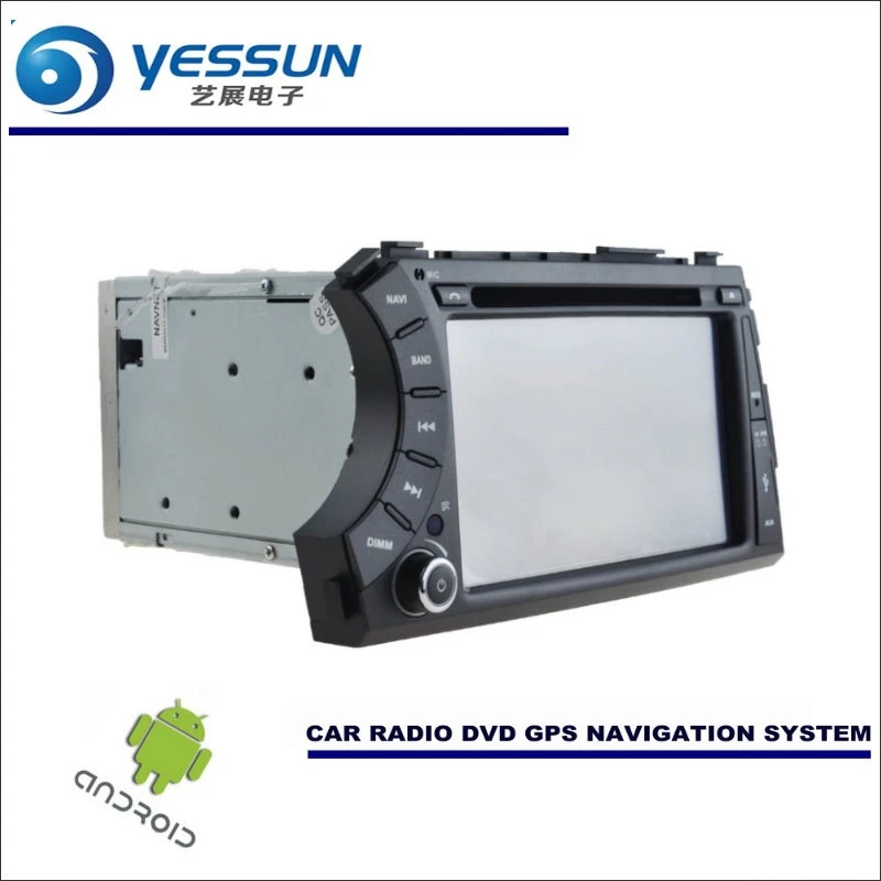 Perfect YESSUN Car Android Navigation System For SSangYong Kyron / Actyon 2005~2014 - Radio Stereo CD DVD Player GPS Navi Multimedia 0