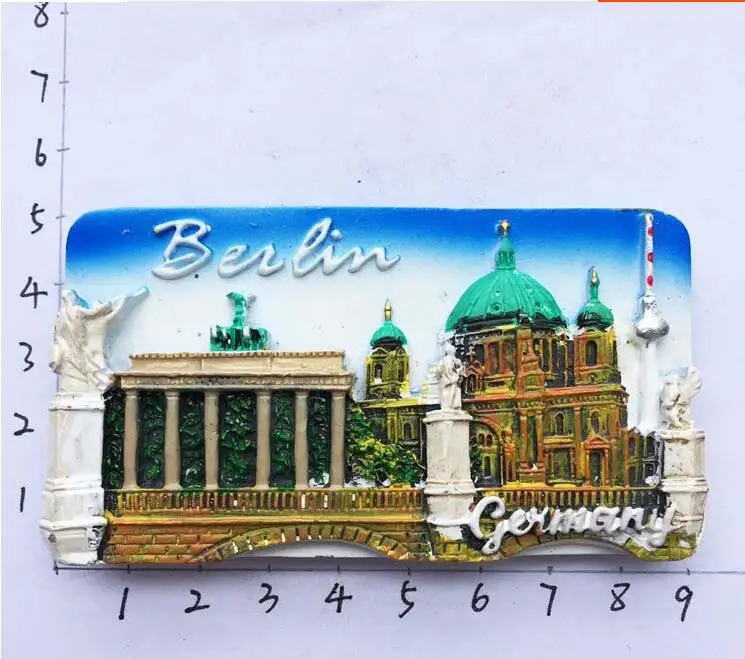 

Berlin cathedral at the Brandenburg gate Fridge Magnet Souvenir Decor