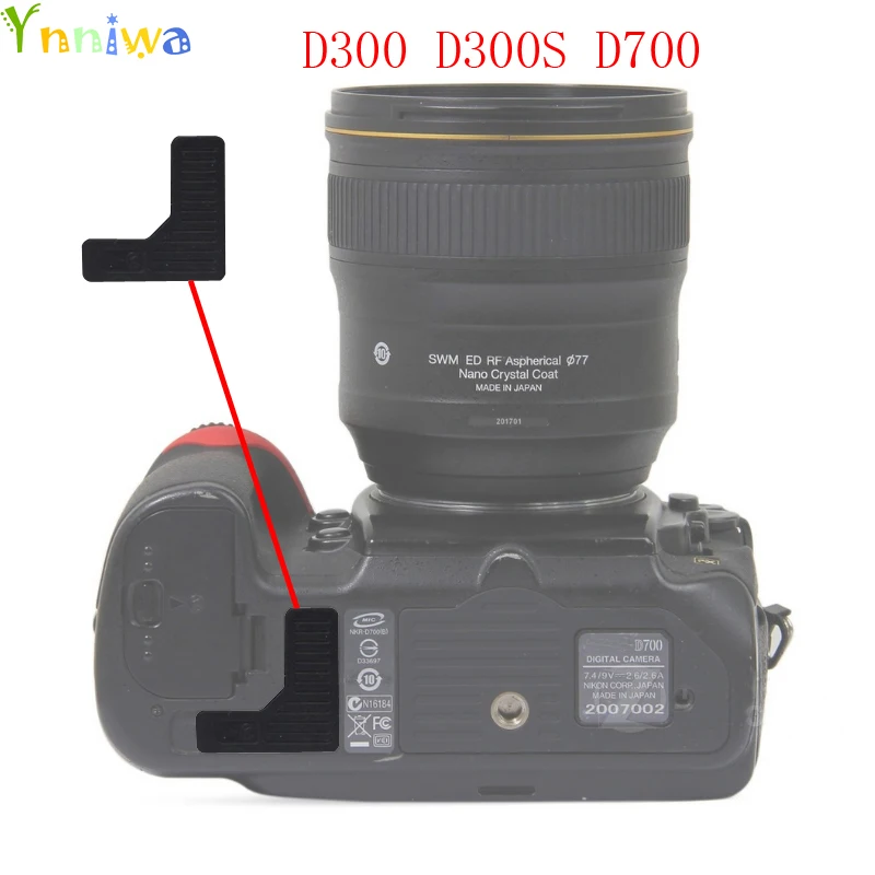 110pcs For Nikon D300 D300s D700 The Thumb Rubber Back Cover Rubber