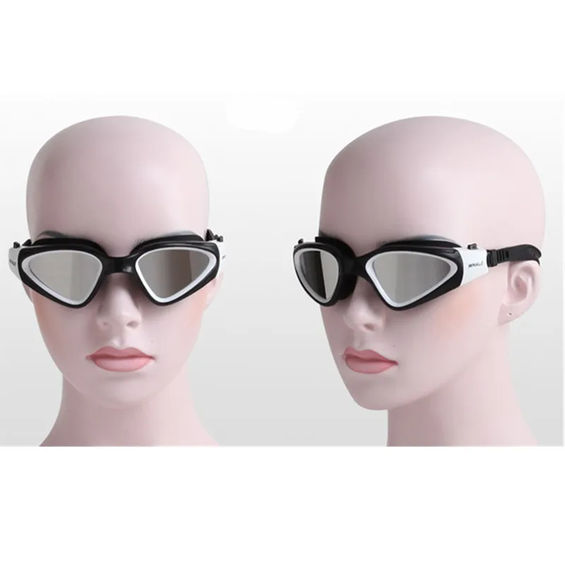 КИТ бренд унисекс взрослые не запотевающие анти-УФ Мягкие силиконовые Регулируемые Профессиональные плавательные очки для плавания