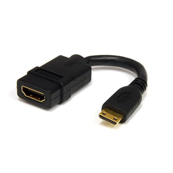StarTech.com 5in высокое Скорость HDMI адаптер кабель к мини F/M Mini мужской/женский 0 127 м