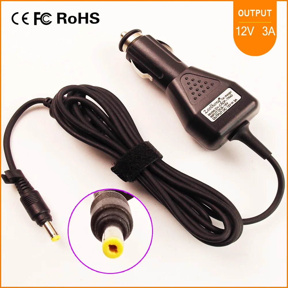 12V 3A Laptop Car DC Adapter Charger for ASUS Eee PC S101
