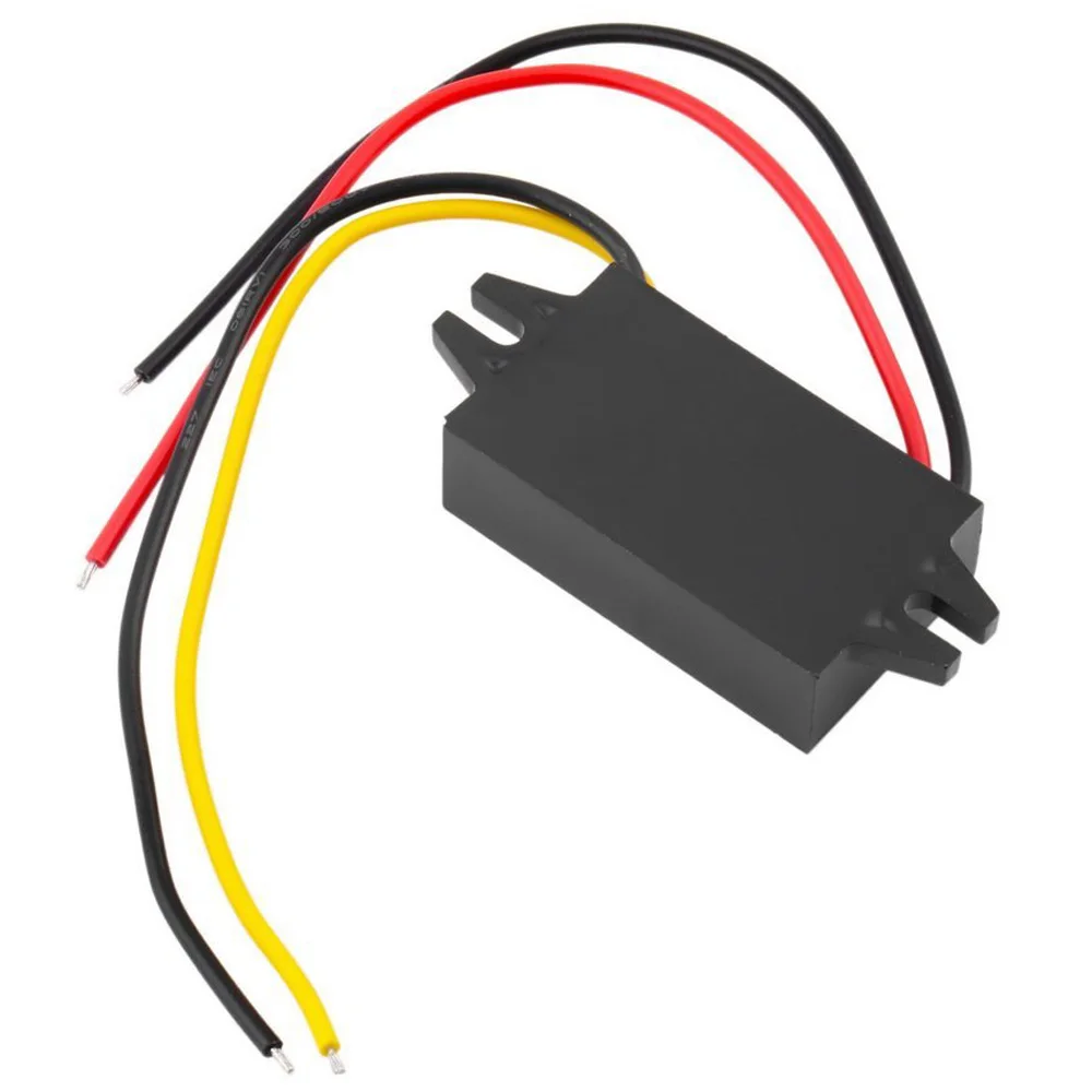 12 V понижающий до 5 V 3A 15 W адаптер питания DC конвертер водонепроницаемый высокий коэффициент