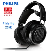 Оригинальные Проводные Наушники Philips Fidelio X2HR, HIFI Звук, высококачественные амбушюры, мульти-привод, мембранные гарнитуры для телефонов