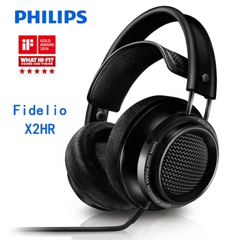 

Original Philips Fidelio X2HR Wired Headphone HIFI sound high-quality ear pads Multi-drive unit diaphragm headsets for phones