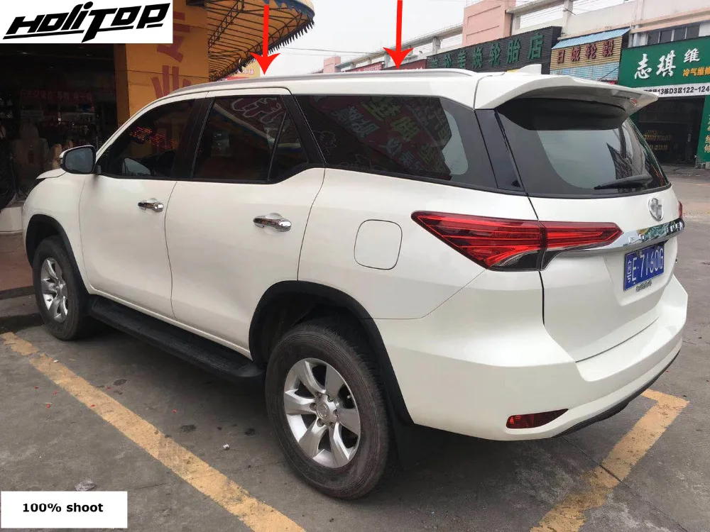 Удлиненная кровельная рейка на крышу для Toyota Fortuner 2016 2017 2018 2019 2020 может загружать