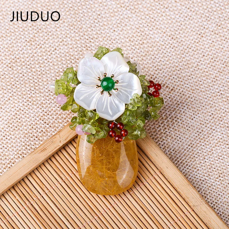 

Korean Crystal Dandelion Brooch sweater Cardigan Corsage Pendant Two-purpose pearl shawl buckle pin accessories