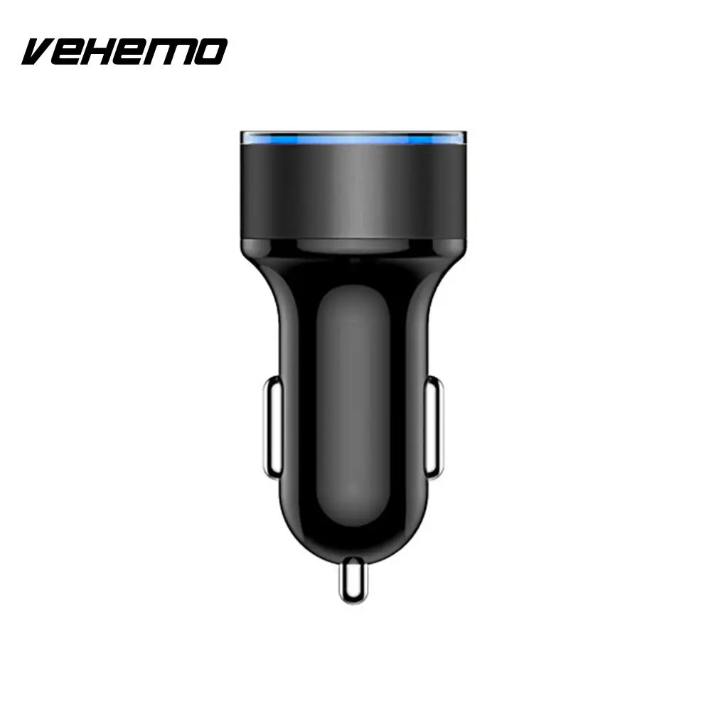Автомобильное зарядное устройство Vehemo с двумя USB портами автомобильное GPS