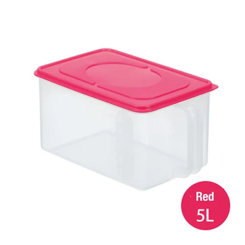 Japan Inomata Plastic Rice Bucket Rice Flour Powder Dry Food Storage