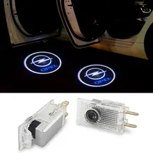 2 шт. светодиодный двери автомобиля Добро пожаловать логотип лазерный проектор светильник для Opel Insignia 2009 2010 2011 2013 аксессуары