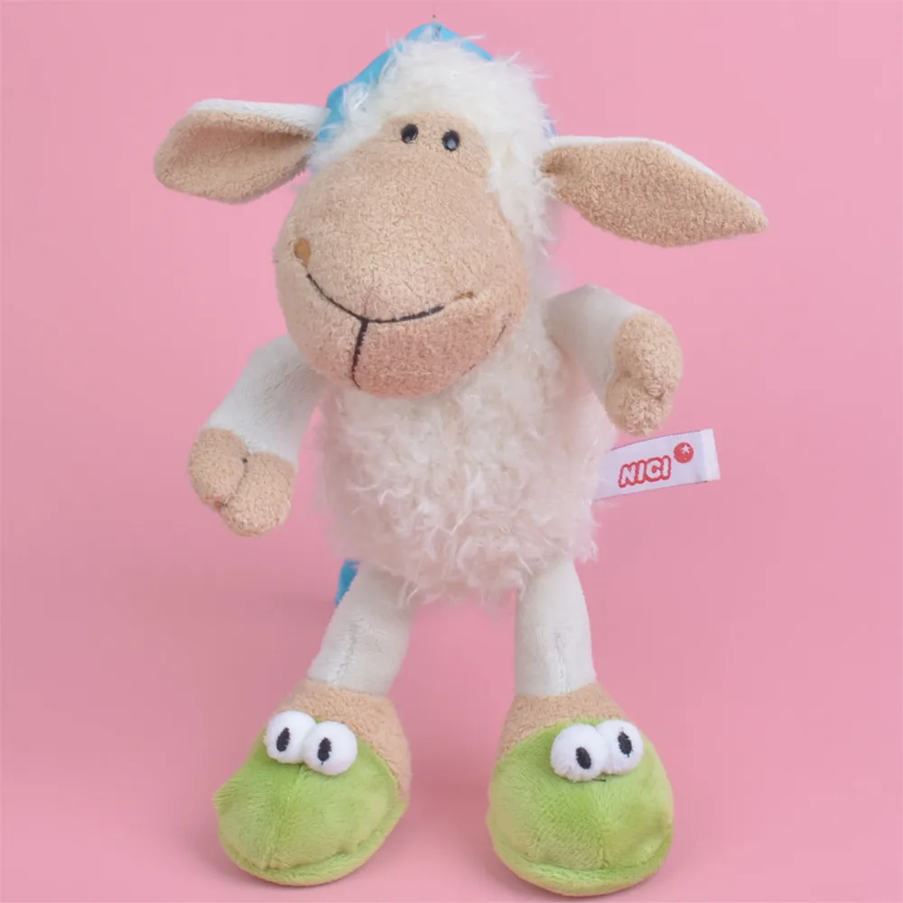 

NICI 25cm Sleeping Cap Sheep Plush Toy for Cute Baby/ Kids Gift, Plush Doll Free Shipping