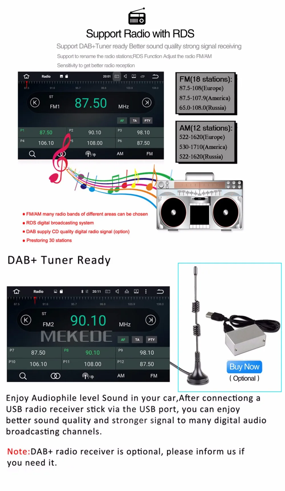 Excellent PX3 2Din 2G+16G Android 7.1 Car DVD Multimedia Video Player For Mazda 6 /Ruiyi /Ultra GPS Navigation 4 Core Stereo Radio 1080P 25