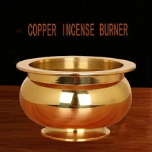 Holy Metal Lncense горелка религиозная активностиценсер домашний декор сплав Медный храмовый ладан горелка диск ароматерапия горшки