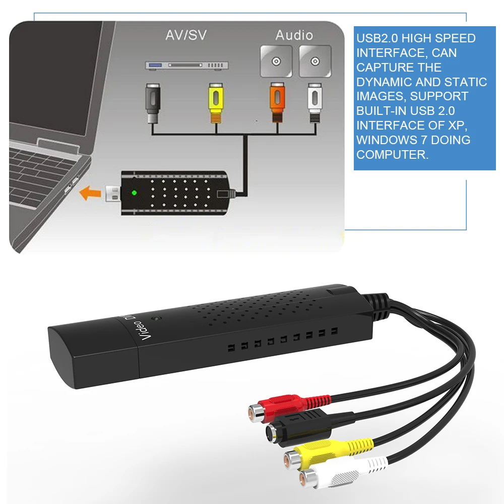 composite rca s video stereo audio to usb converter dvr composite rca s video stereo audio to usb converter dvr