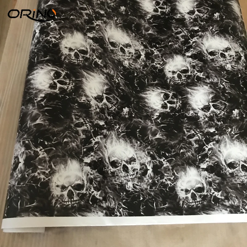 Skull Vinyl Film Car Sticker-6