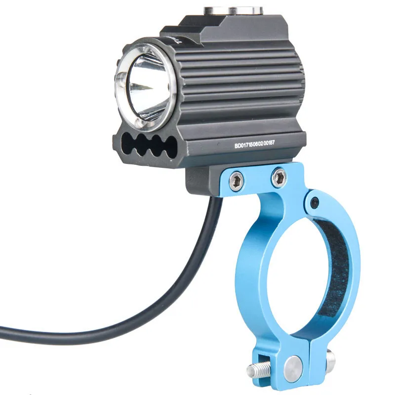 Порт USB и DC Trustfire TR-D017 XM-L2 светодиодный 3 светильник режимов Водонепроницаемый велосипед передний светильник с Батарея пакет& крепление