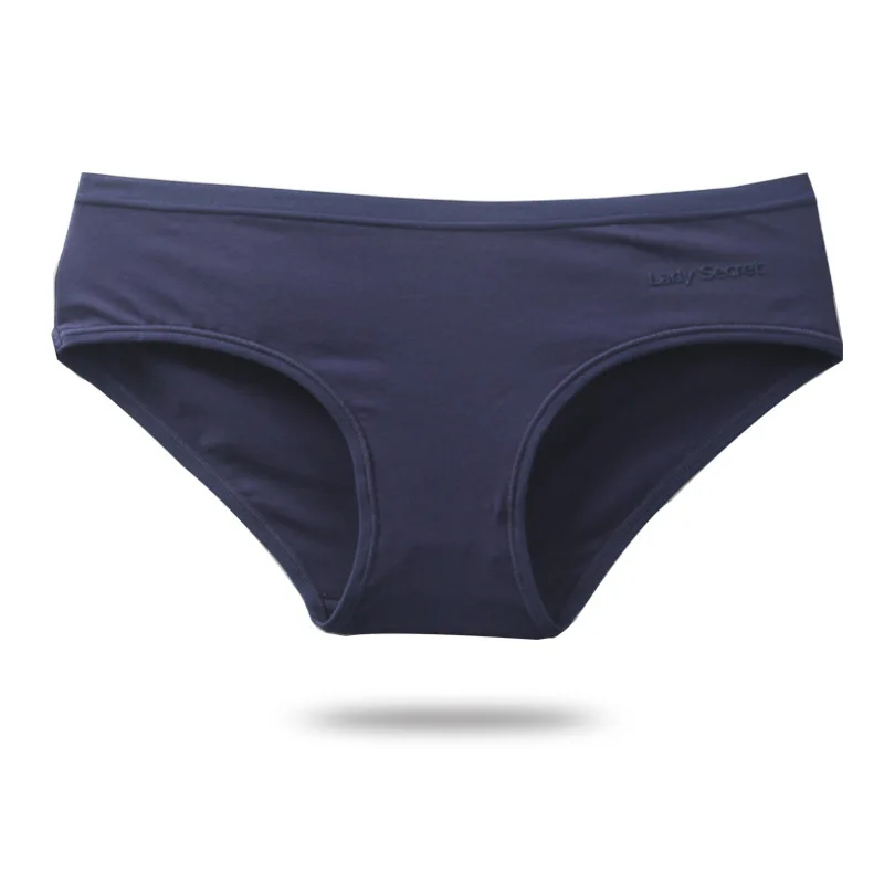 New cotton sexy ladies panties low waist simple solid color women's briefs comfortable high quality cotton girls underwear