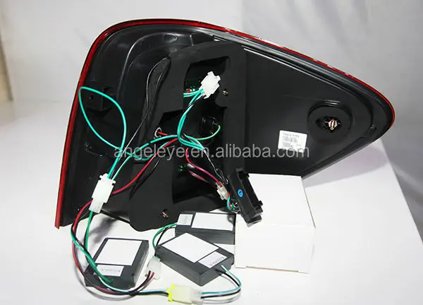 Top For Mercedes-Benz W164 ML350 ML500 LED Tail Light Red Black Color 2006-2011 7