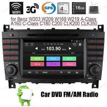 

For B-enz W203 W209 W169 W219 A-Class C-Class Android4.4 Quad Core Car DVD CD radio Support DTV DVR GPS BT 3G WiFi TPMS DAB