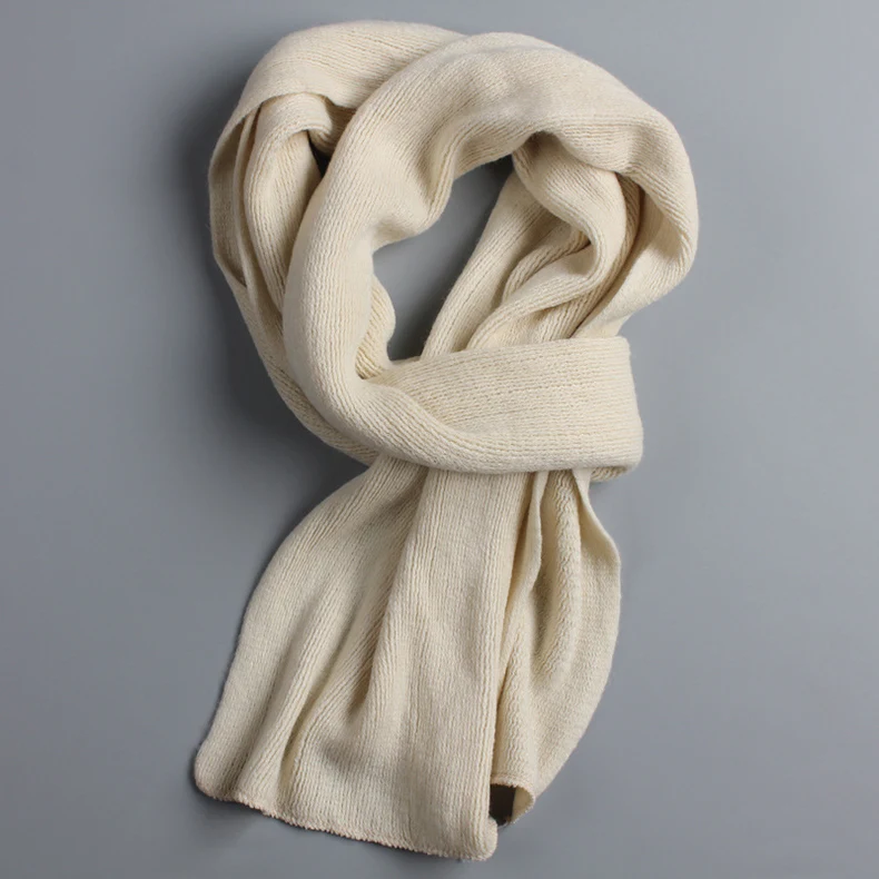 Для мужчин шарф вязать Весна унисекс классические толстые теплые зимние шарфы длинный Размеры мужской кашемировые перчатки Женская Мода