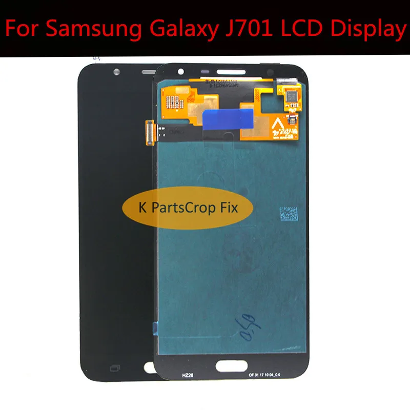 

amoled 100% tested for samsung galaxy J7 neo lcd J701F J701M J701MT j701 lcd display with touch screen digitizer Assembly