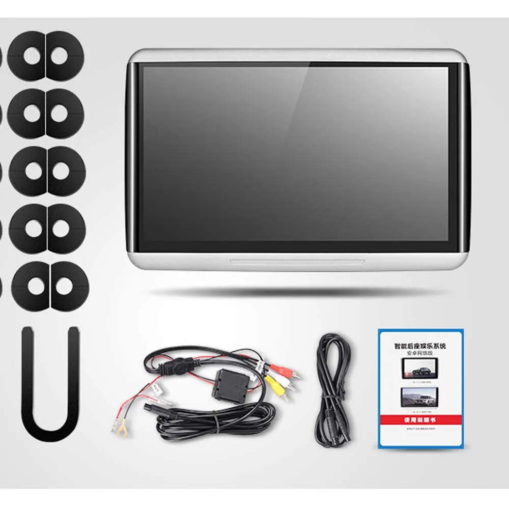 10 6 дюймов Android 0 3g wifi Автомобильный подголовник монитор HD 1080 P видео плеер с