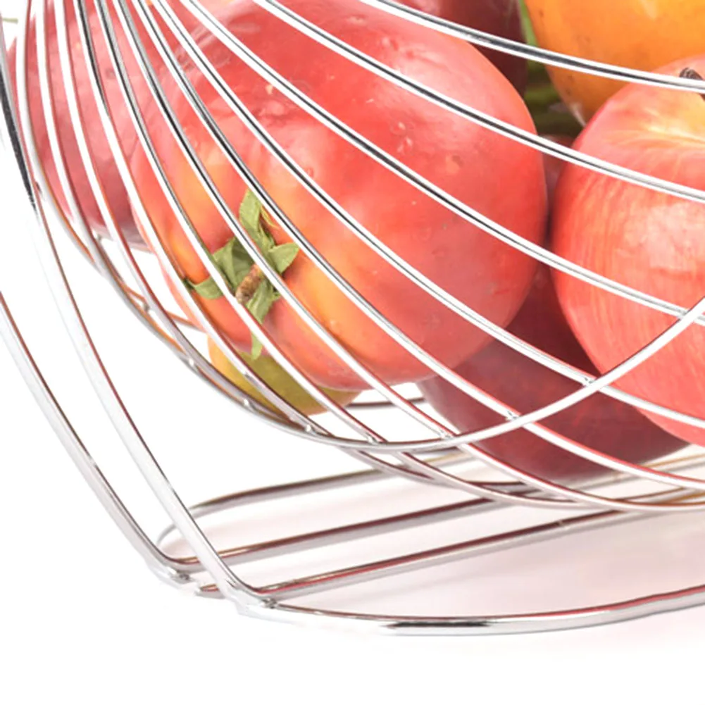 Домашняя мода корзина для фруктов железная художественная качели Фруктовая тарелка кухонная декоративная стойка для хранения фруктов
