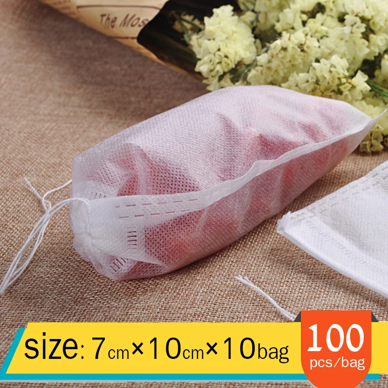 

1000 PCS Empty Paper Tea Bags 7*10CM Disposable Tea Bags Heat Seal Filter Paper Herb Loose Tea infuser Strainer