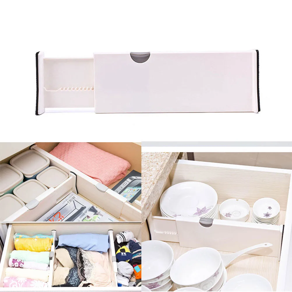 Домашний Ящик для хранения разделители белый пружинный расширяемый кухонный Органайзер для спальни подарок для хранения дропшиппинг Sep лучшие продажи