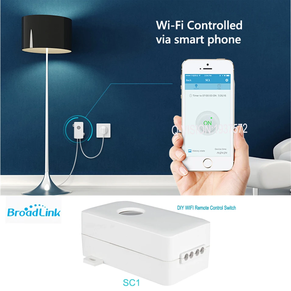 Broadlink SC1 Wifi Controller Smart Home Automation Modules IOS Android Phone APP Wireless Wifi Remote Control Switch 100-250V-7
