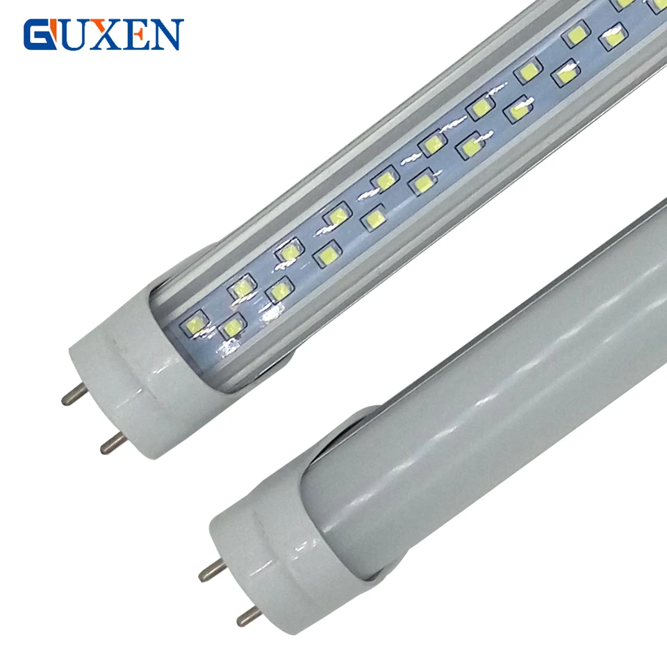 

28W 36W T8 Led Tube Double Row 1200mm G13 base SMD 2835 220V 110V led Lighting lamp 2 years warranty free shipping