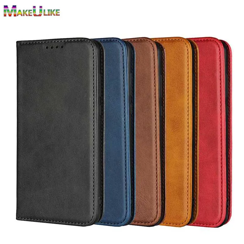 

MAKEULIKE Magnetic Flip Case For Huawei P20 Pro Cover Retro Luxury PU Leather Phone Pouch for Huawei P20 Pro P20Pro Wallet Case