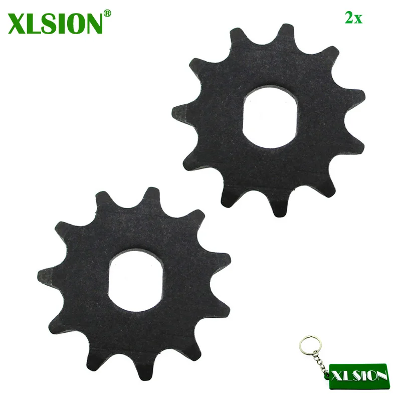 2x Electric Scooter 11 Tooth Sprocket T8F Chain For Pinion Gear MY1020 Motor 