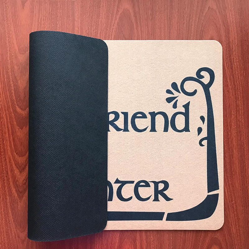 Home Decor Doormat Entrance Floor Mat Speak Friend And Enter