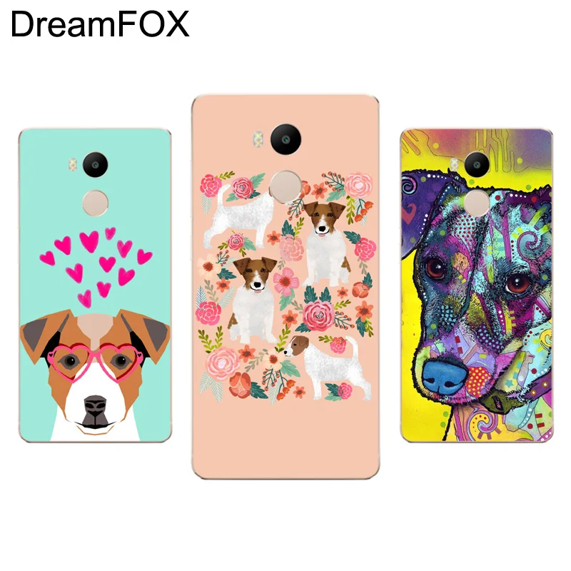 DREAMFOX L390 Jack Russell Dog Puppy Soft TPU Silicone Case Cover For Xiaomi Redmi Note 3 4 4X 5 5A 6 7 Pro Global |