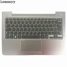 BR For Samsung NP530U3C NP530U3B NP535U3C NP540U3 NP532U3C NP532U3A Brazil laptop keyboard gray palmrest cover BA75-04283A