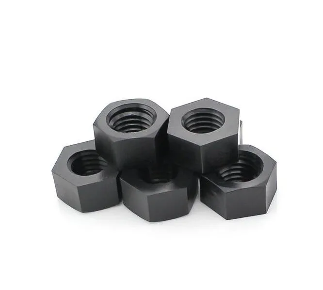 

200/500/1000 Pcs Black Nylon Nuts Hexagonal Standoff Spacer M3 Nut