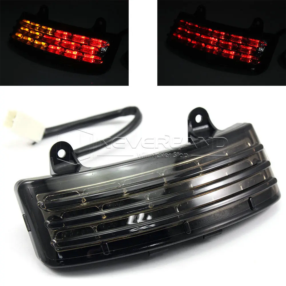 Neverland Tri Bar Fender LED Integrated Motorcycle Running Turn Tail
