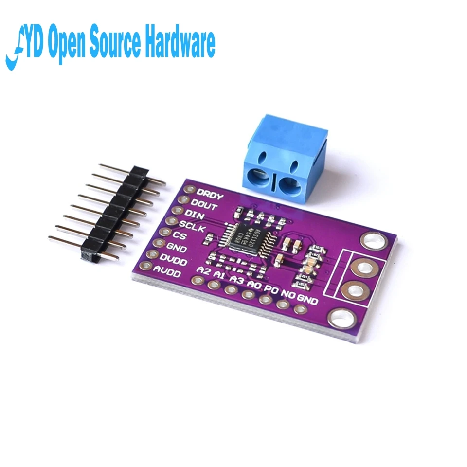 

1pcs MCU-1120 Type K Thermocouple Module ADS1120 High Precision 16-Bit Analog-to-Digital Converter ADC