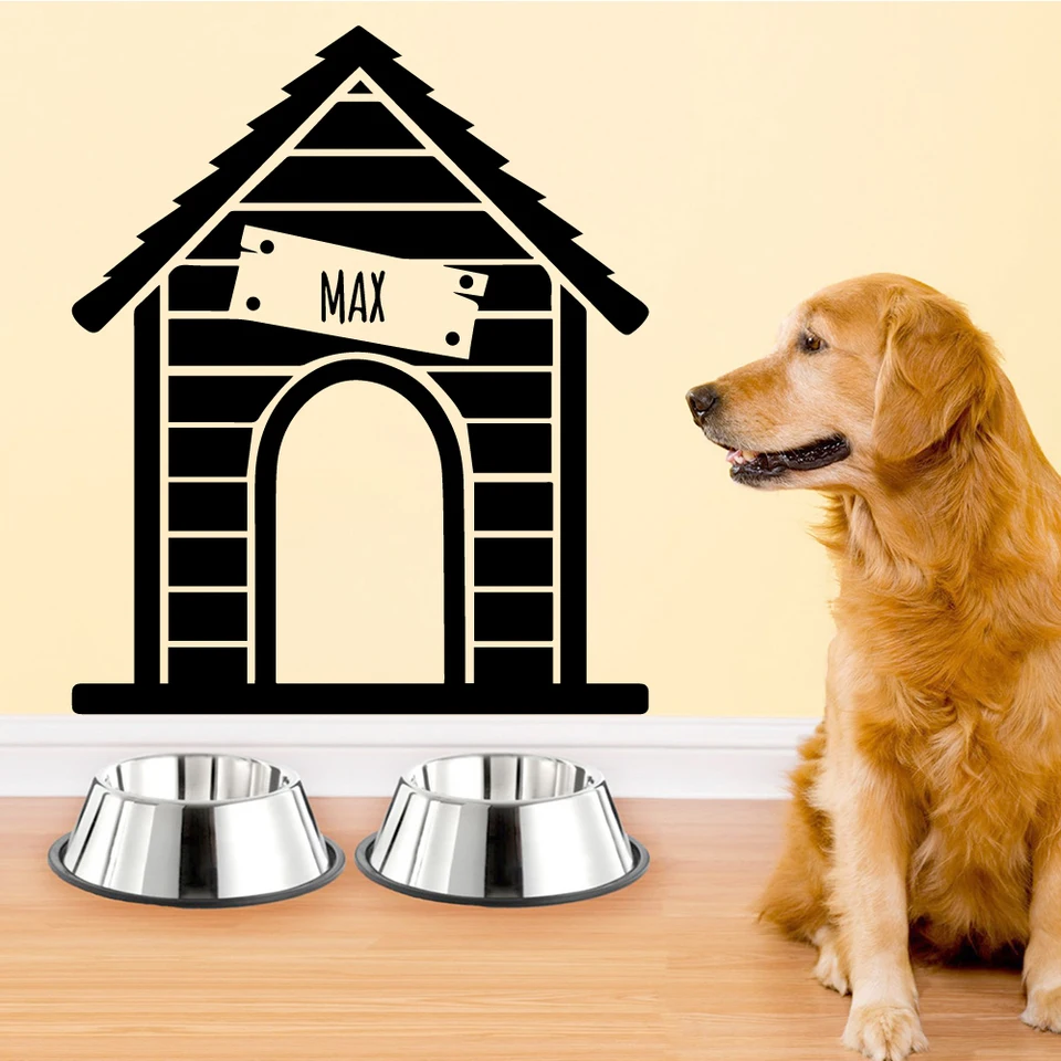 新デザイン犬小屋壁ステッカーホーム装飾ウォールステッカールームのインテリア壁のステッカー防水壁紙 ウォール ステッカー Aliexpress