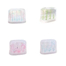 Бутылочки для кормления детей в форме дерева, сушильная стойка, пылезащитный чехол, полка для хранения сосок, съемная подставка для молока