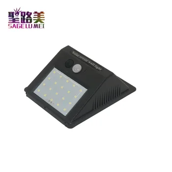 

PIR Motion Sensor Auto Swith LED Solar Night light Outdoor Solar lamp Porch Path Street Fence Garden lighting Waterproof Wall