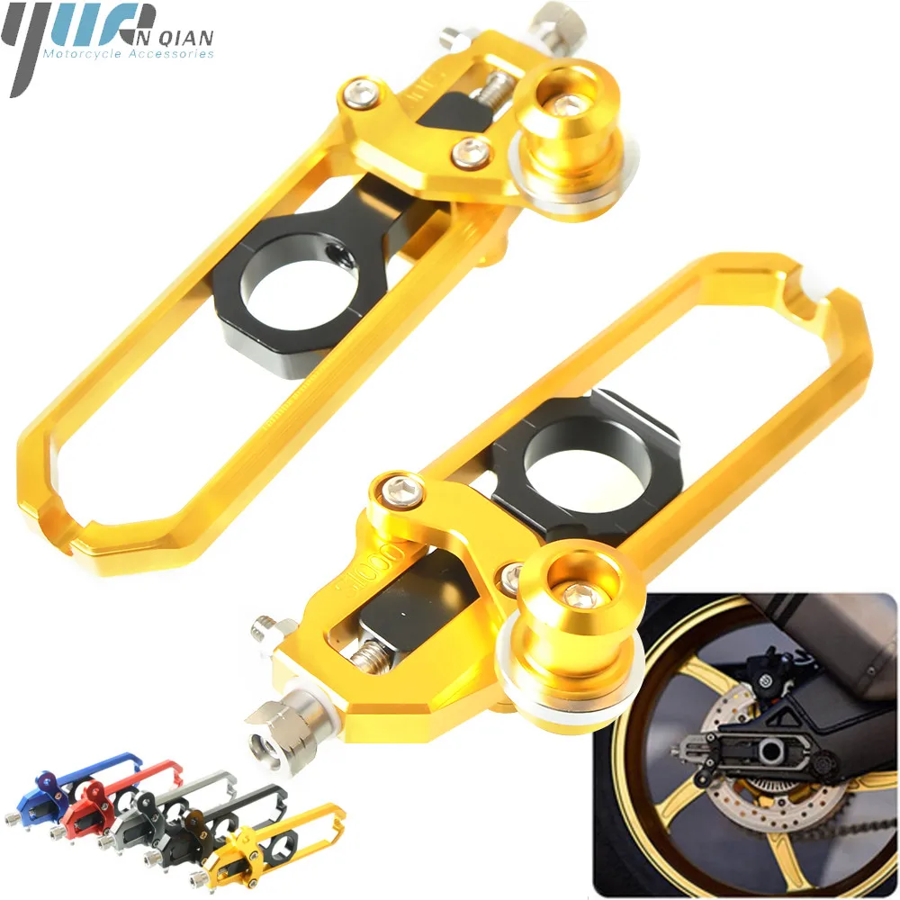 Motorcycle Chain Adjusters Tensioners Catena spindle chain adjuster For BMW S1000RR 2009-2016 S1000R 2014-2015 HP4 2012-2014 | Автомобили