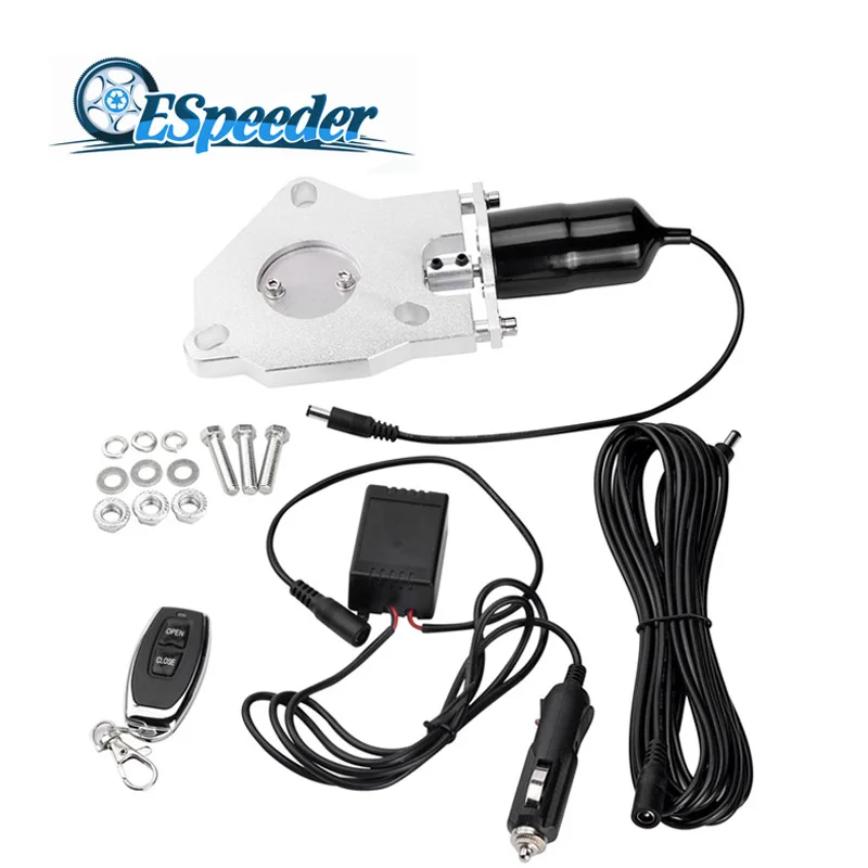 

2.5 Inch Stainless Steel Headers Y pipe Electric Exhaust CutOut Cut Out Kit Remote Control Kits With Electronic Switch Exhaust