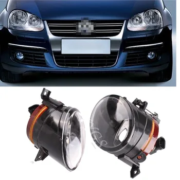 

New 2x Car Front Bumper Driving Fog Light For VW GOLF JETTA BORA MK5 12V 5000K Left L1KD941699 Right L1KD94700