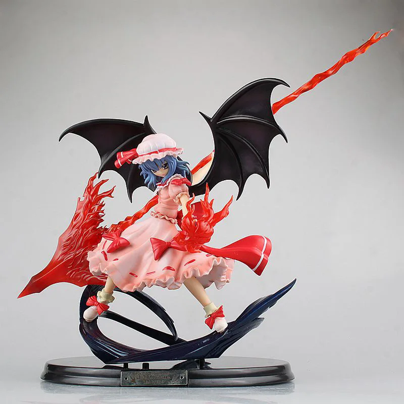 1/7 Масштаб Аниме Фигурка Touhou Project Little Devil Remilia Scarlet Gungnir Ver 25 см Модель ПВХ Коллекционная пикантная кукла-девушка