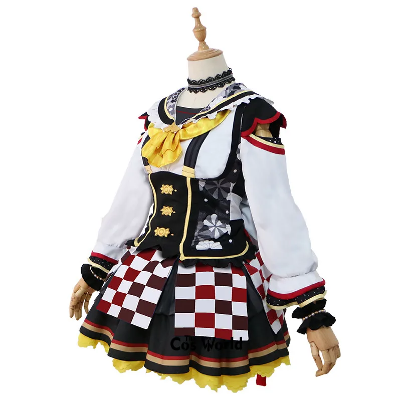 Фартук для горничной Love Live Sunshine Aqours Kunikida Hanamaru костюм косплея аниме| |