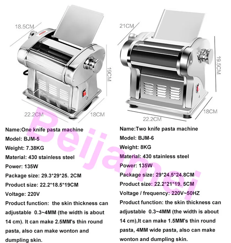 Beijamei дизайн домашняя лапша делая машину Электрический для пасты производитель лапши машины для приготовления макаронных изделий