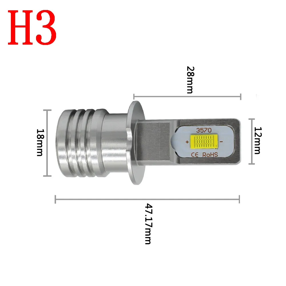 2 шт. H4 H10 H16 H1 H3 H7 H11 880 881 9005 9006 светодиодный Противотуманные фары Дневные Фары Светильник s Габаритные огни DRL Противотуманные светильник фар дальнего света